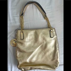 Michael Kors Gold Purse